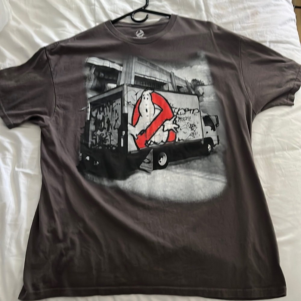 Ghostbuster graffiti style shirt mens size XL